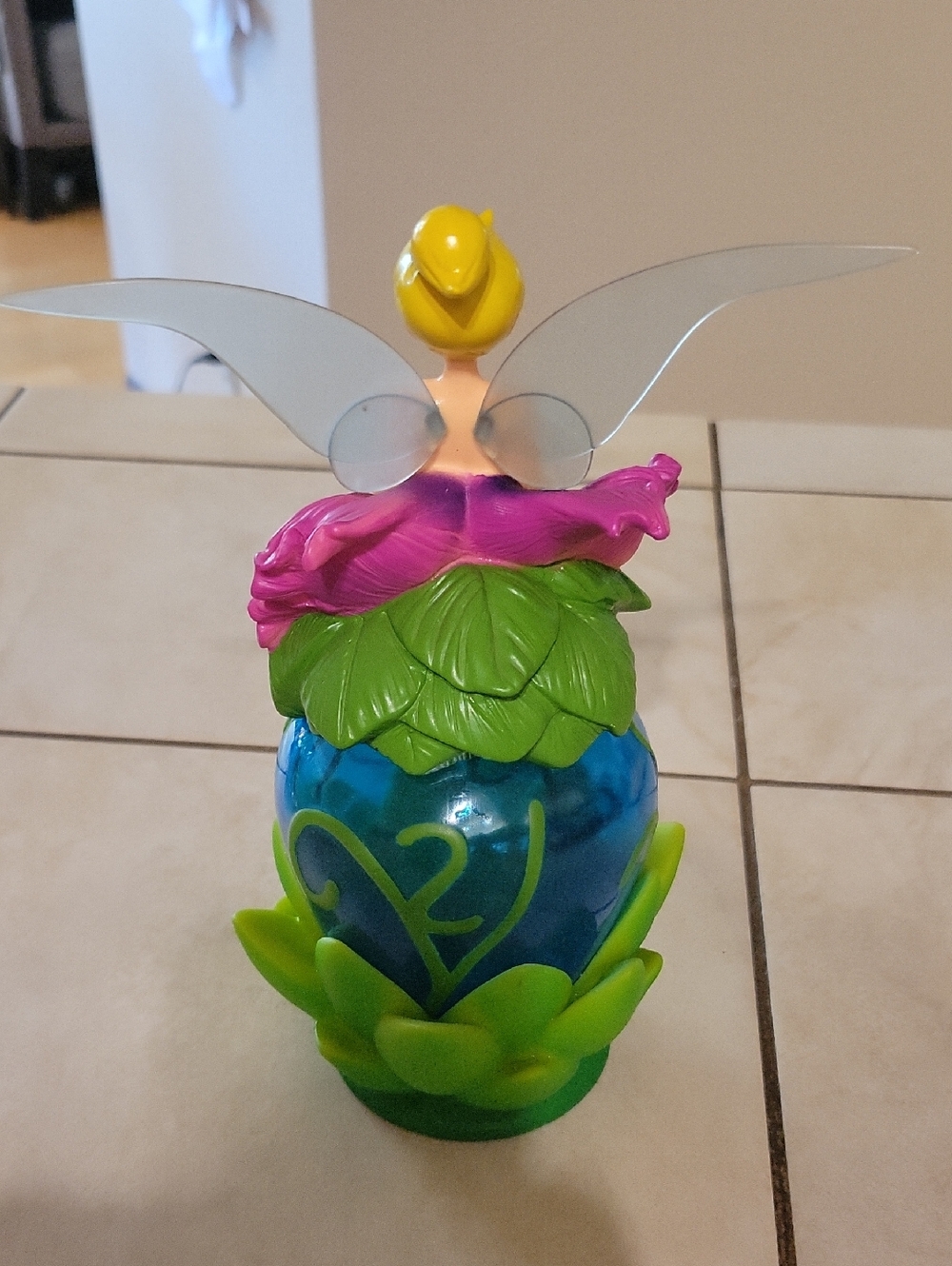 Disney Fairies Tinkerbell Bubble Bath Decanter Empty - Picture 2 of 4